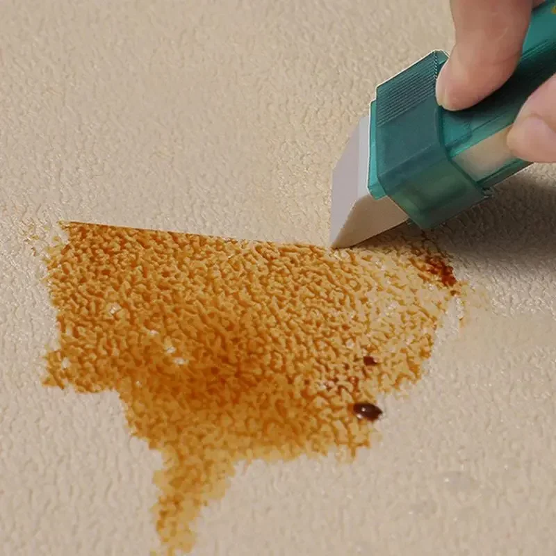 Resuable Stain Remover Rubber Eraser Kitchen Faucet Limescale Eraser Bathroom Glass Stain Rust Remover Cleaning Supplies