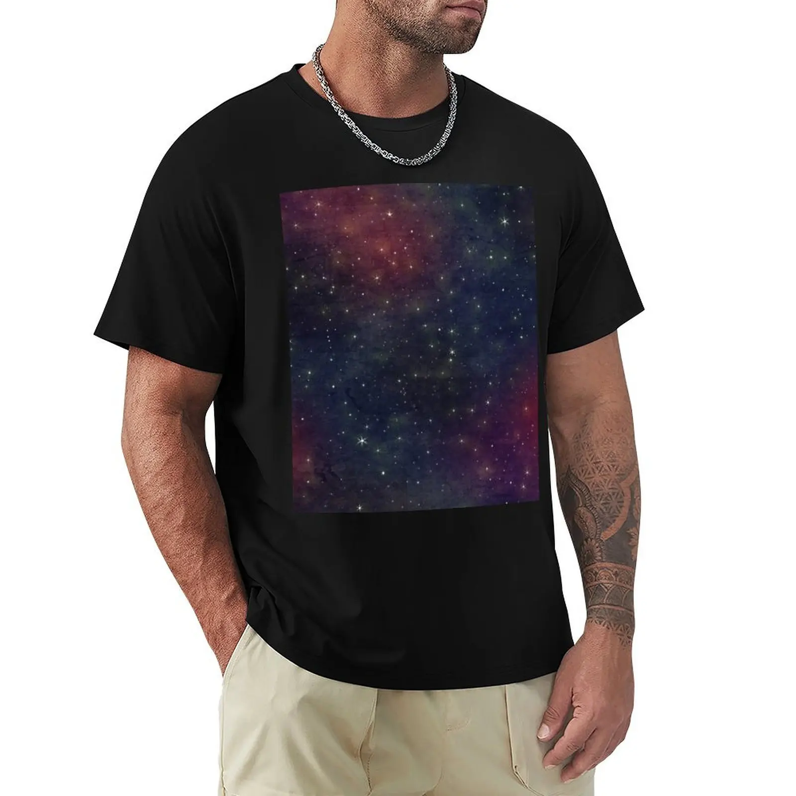 

Stars T-Shirt Summer Casual Loose T-Shirt