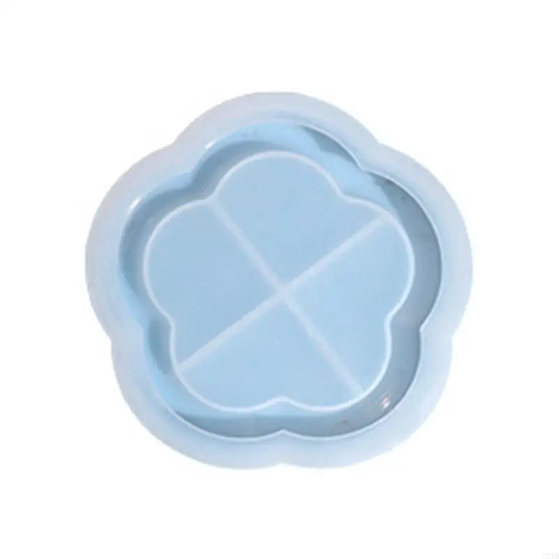 Cloud Heart Flower Tray Silicone Mold Holder Mold Easy to Clean