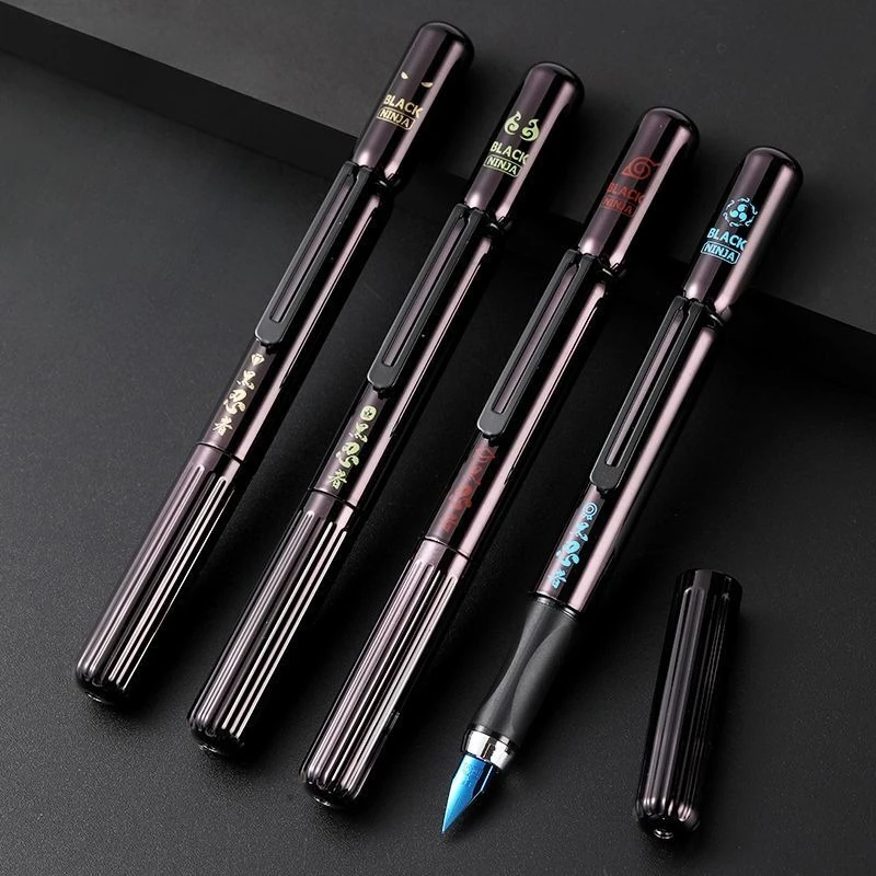 Magnetic Absorption Fountain Pen with Double Magnet Design and Ink Cartridge for Students