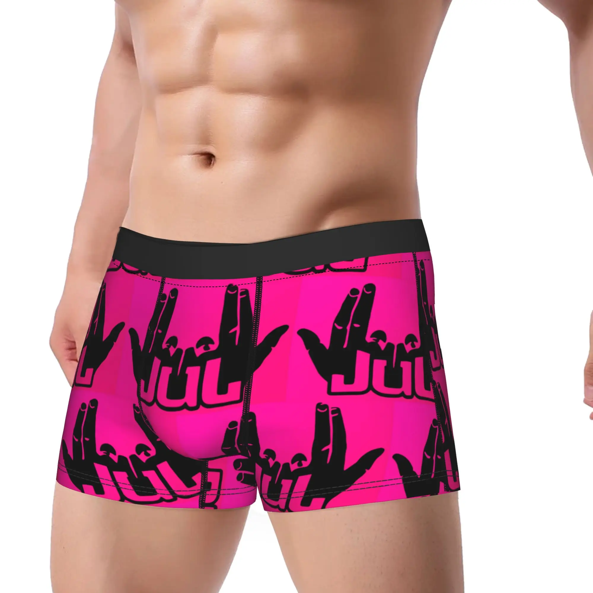 

Мужские трусы-шорты с принтом Rapper Jul Trunk, качественные, оригинальные, больших размеров