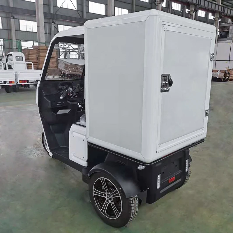 Made in China 2000w 72v 25ah Tricycle Three Wheels Tricycle 3 Wheels Motorcycles With Seal Cargo Box