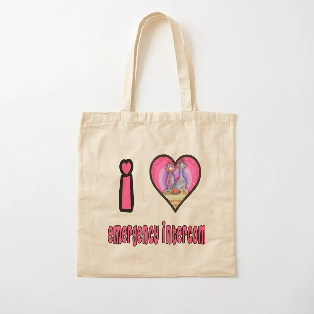 emergency intercom Tote Bag custom tote cute pouch sac pour femme personalized Canvas