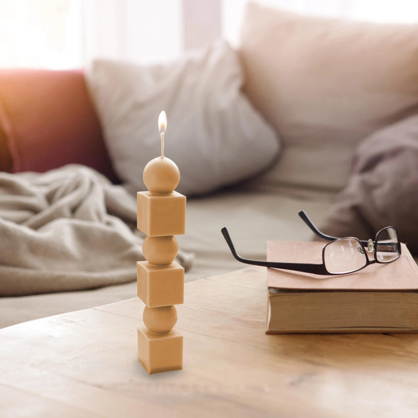 

Cylinder Making Mold Smooth Diy Mold For Scented Candles Craft Decoration Wax Molding Tool Diy Molds