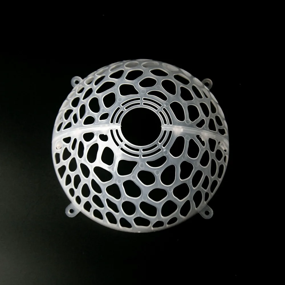 Hollowed Plants Soil Protector Cover Plastic Replaceable Planting Cover Transparent Aquatic Plant Suspension Ball