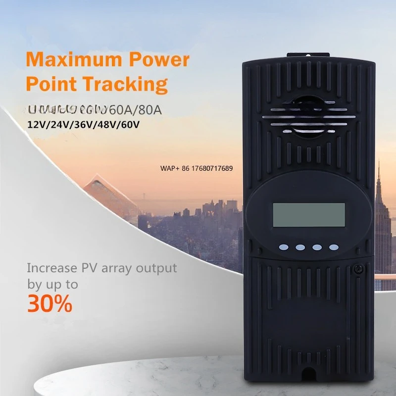 

60A 80amp PV Regulator Solar Mppt Solar Charge Controller Fangpusun
