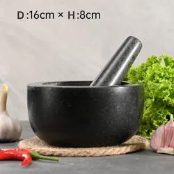 100% Granite Marble Salt and Pepper Grinder Set Marble Grinder Bowl Outdoor Statues for Garden Grow Vase Yard Art Lawn Ornaments