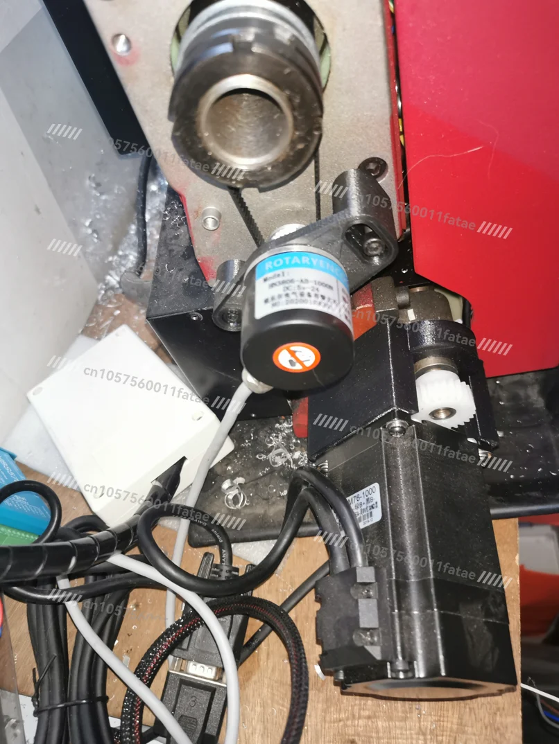 Kit de roda suspensa eletrônica de torno, rosca automática, corte, adaptação 0618