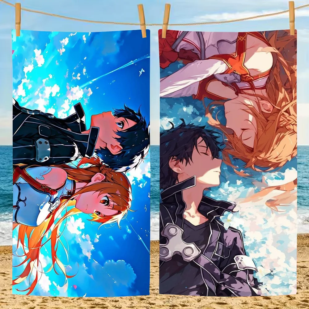 

Anime SPY FAMILY Towel Beach Towel Large Size Outdoor Travel Camping Absorbent Beach Towels Summer Swimming