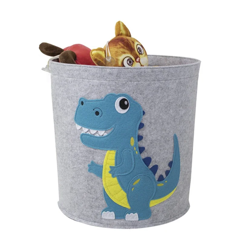 1/2/3/5PCS Baby Opslag Mand Panda Dinosaurus Cartoon Vilt Organisator Wasserij Vuile Kleren emmer Speelgoed Opbergdoos Cadeau-ideeën