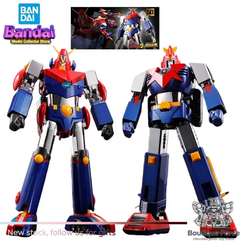 

Bandai Chogokin Combattler V GX-50SP 50th Anniversary Action Figure Super Electromagnetic Robo Anime Model Toy for Boys