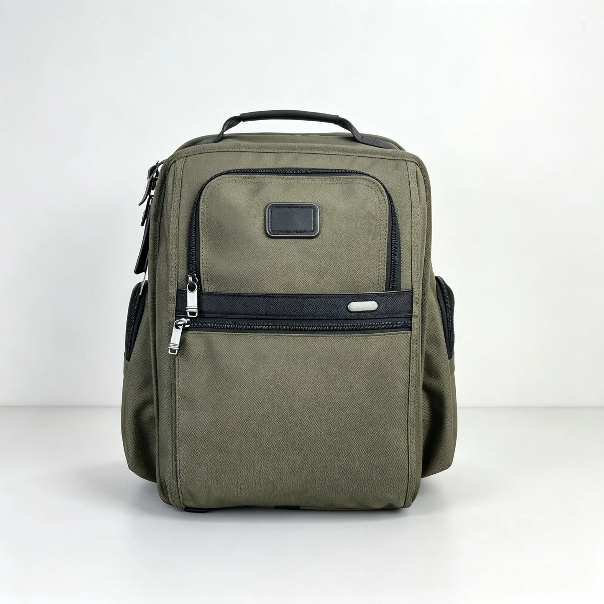 Men’s Durable Nylon Business Backpack, Large Laptop Rucksack for Travel, Spacious School Book Bag for Campus Daily Use