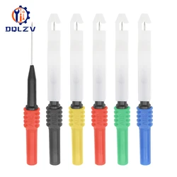 30V Car Multimeter test Tip Probes Diagnostic Tool Extention Back Insulation Wire Piercing Tester Needle Tip Repair Accessiries