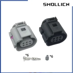 6 Pin 1.5mm Automotive EGR Valve Waterproof Connector Plug Auto Female Socket