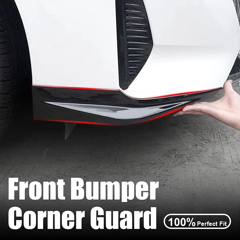 المصد الأمامي ركن معدات الحماية لنيسان 14th سيلفي سنترا 2023-2024 المضادة للخدش الوفير الجانب الزاوية تقليم اكسسوارات السيارات #2