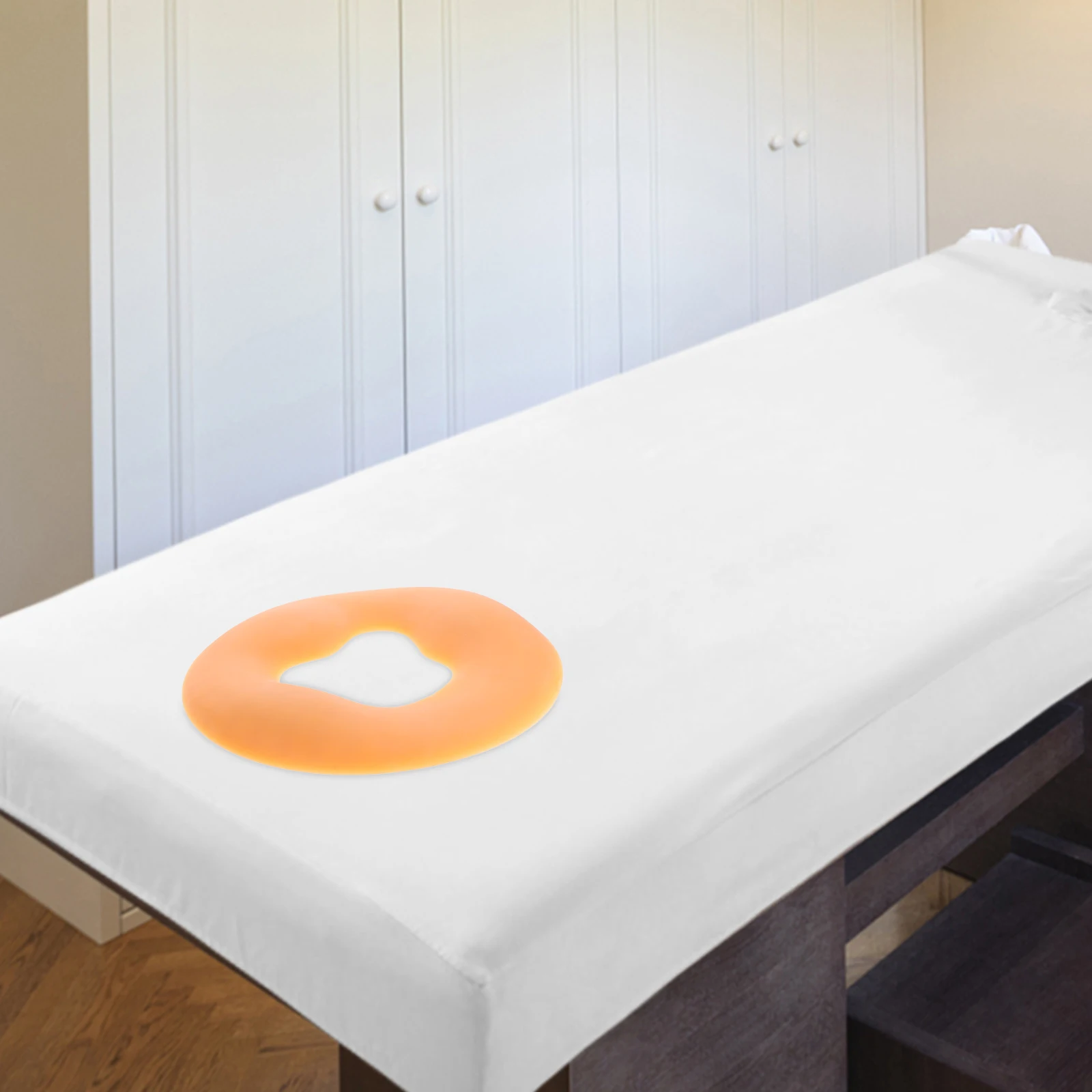 سيليكون الوجه أسفل وسادة لينة سبا صالون تجميل تدليك السرير وسادة تدليك الوجه وسادة مريحة مسند الرأس