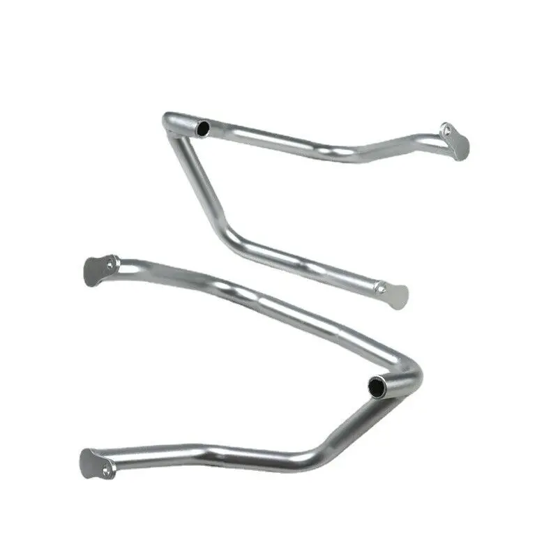 Motorcycle Silver Upper Engine Crash Bar Bumper Frame Brakcet For BMW F650GS G650 650 GS Sport Bike