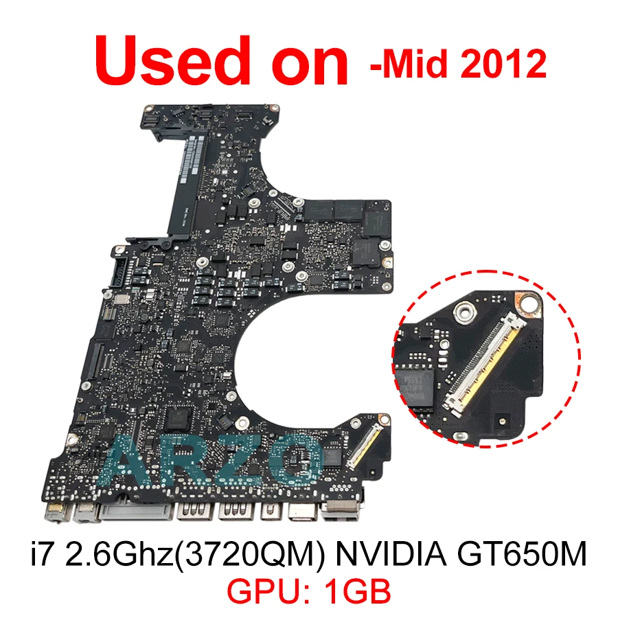 Improved version Graphic Card A1286 Logic Board For MacBook Pro 15