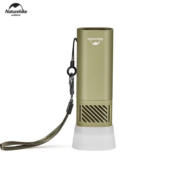 네이처하이크 야외 캠핑 하이킹 모기 퇴치 손전등, 방수 충전식 손전등