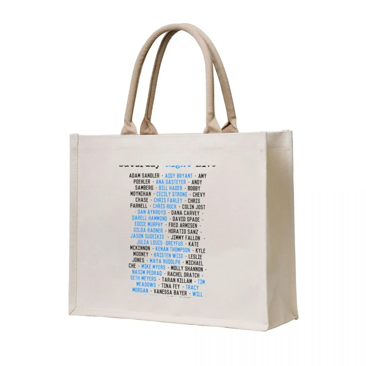 

SNL Cast Members Tote Bag Gift bags Eco bag tote bag screen