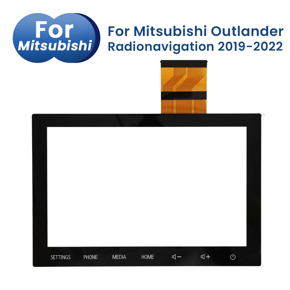 

For Mitsubishi Outlander Radio 2019-2022 Touch Screen 8 inch Digitizer 8740A098 8740A103