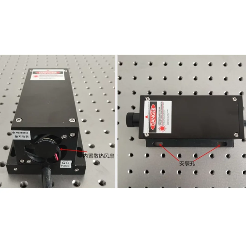 وحدة ليزر Adjusta 1064nm 1.5W-5W Lab IR + TTL/تناظرية + تبريد TEC + مصدر طاقة #4