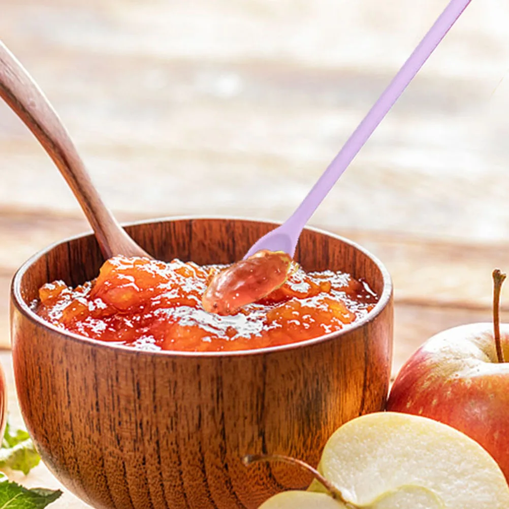 

6 Pcs Silicone Spatula Set Portable Baking Tools Cake Cream Scrapers Kitchen Cooking Aid CheeseKnife Strong