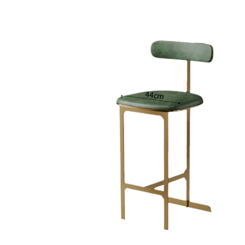 

Nordic light luxury bar chair home modern simplicity, island chair high chair