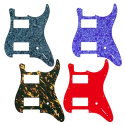 Fei Man Custom Guitar Parts - For US Fender Jim Root Strat HH Guitar Pickguard Cratch Plate Multicolor Choice