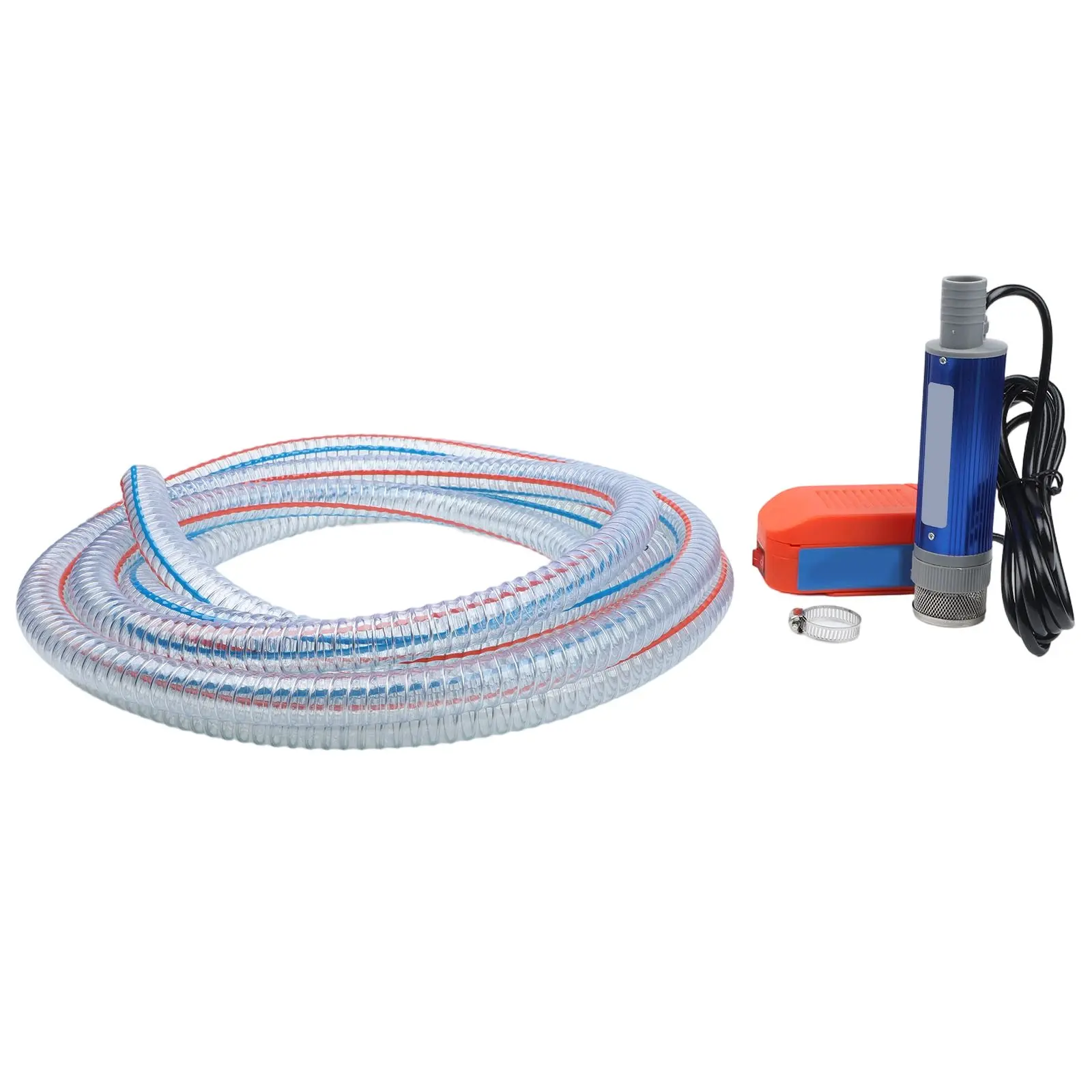 Portable FOR DAYI Lithium Battery Diesel Submersible Pump with 5m Steel Hose High Flow Rate 40 to 60 Liters per Minute