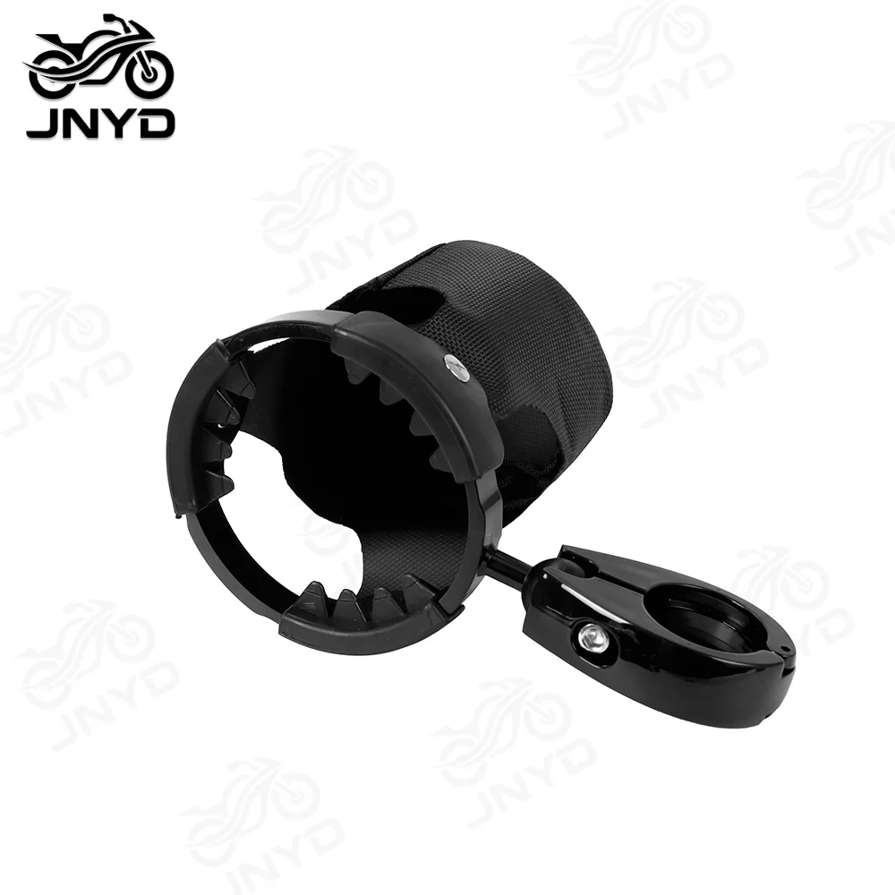 JNYD Motorcycle Cup Holder 7/8'' to 1 1/4'' Caliber Handlebar Universal Water Bottle Drink Cup Basket Holders For Harley