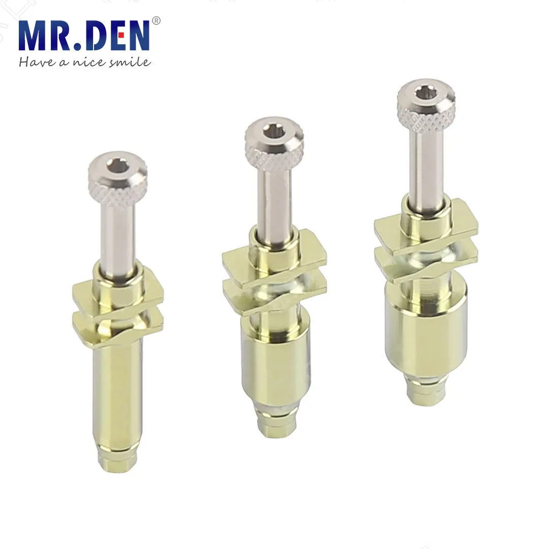 

5pc Dental Prostatic Components Dental Accessories Open Transfer Rod RP NP Replacement Parts Plaster Fixture Analog for Nobel