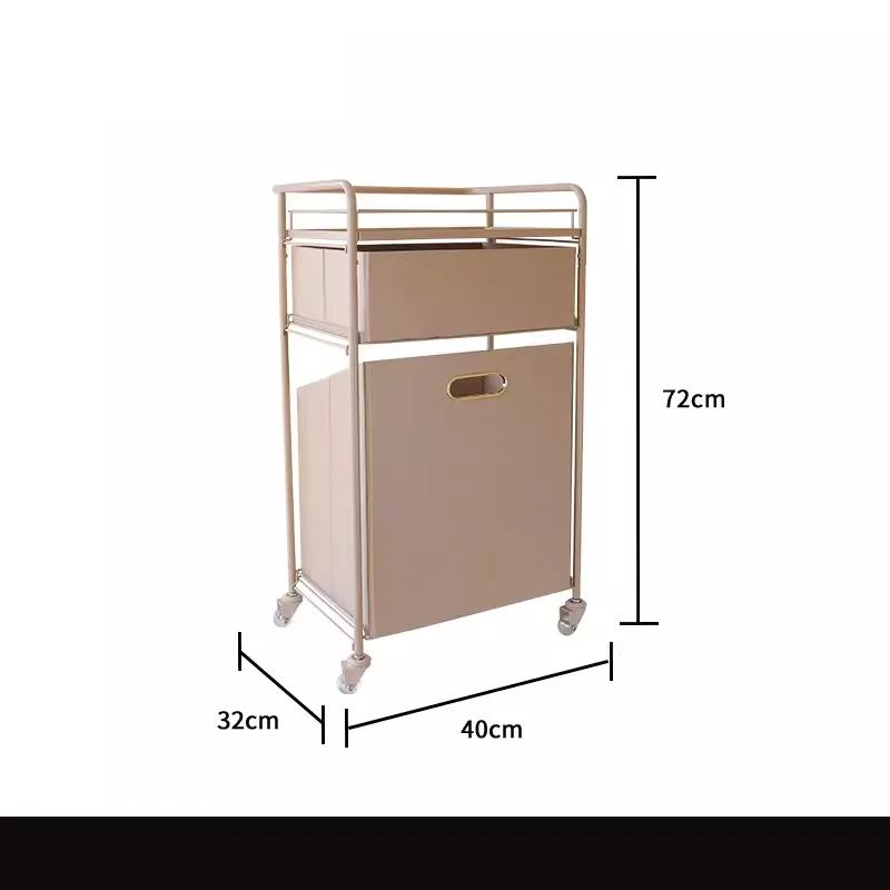 More than just storage trolley rack floor-to-ceiling bathroom storage multi-layer laundry basket living room kitchen