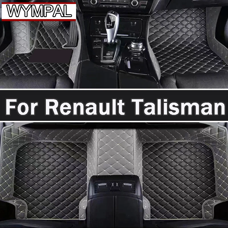 

Custom 3D Full Coverage Car Floor Mats for Renault Talisman 2012-2019 Year Interior Details Auto Accessories