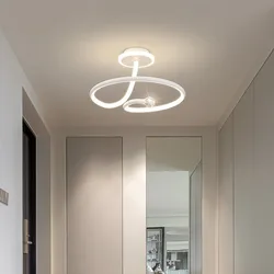 New Modern LED Ceiling Light Chandelier For Aisle Bedroom Living Dining Room Hallway Entryway Home Decor Lighting Lustre Fixture