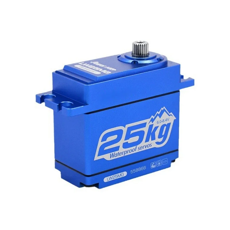 

Powerhd Lw25mg Suitable for Km2/TRX-4/T4 Rock Crawler Metal Gear Large Torque 25kg Steering Gear