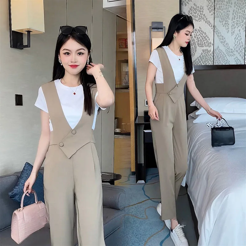

Overall Jumpsuits Woman Strapless Slim Big Lady Black Y2K Clothing Autumnwinter Fit 2025 Style Full Seasons Activewear Floral