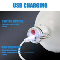 USB Rechargeable LED Lantern Portable High Power Camping BBQ Night Light with Hook Outdoor Emergency Tents Lamp 2