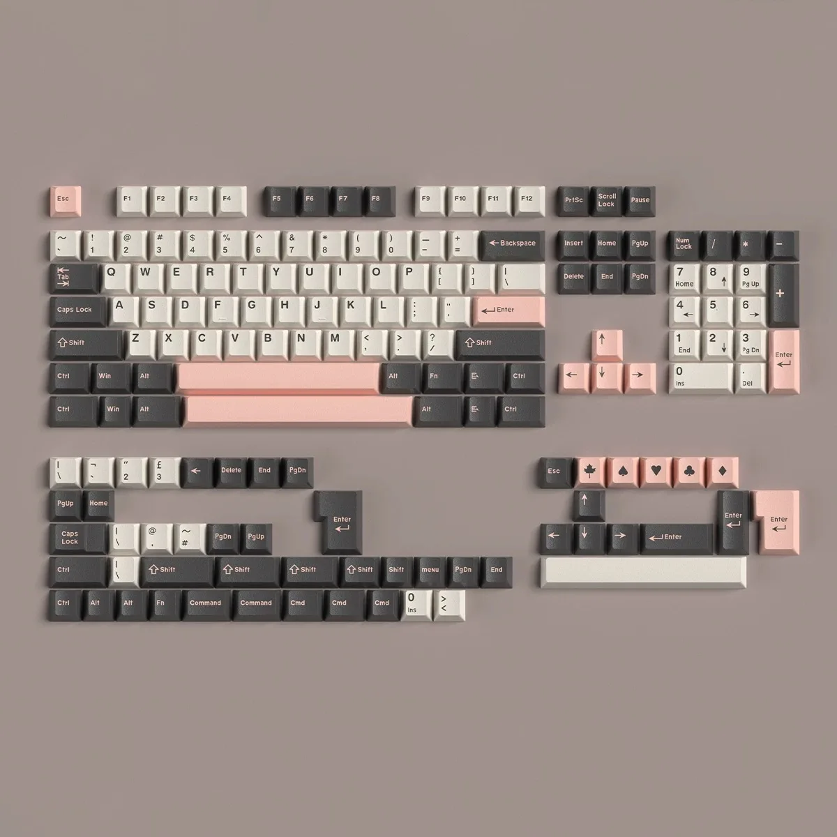

171 клавиш Double Shot Cherry Profile Оливия 8008 Мерлин Арктический Монстр DMG ботанические клавиши для механической игровой клавиатуры