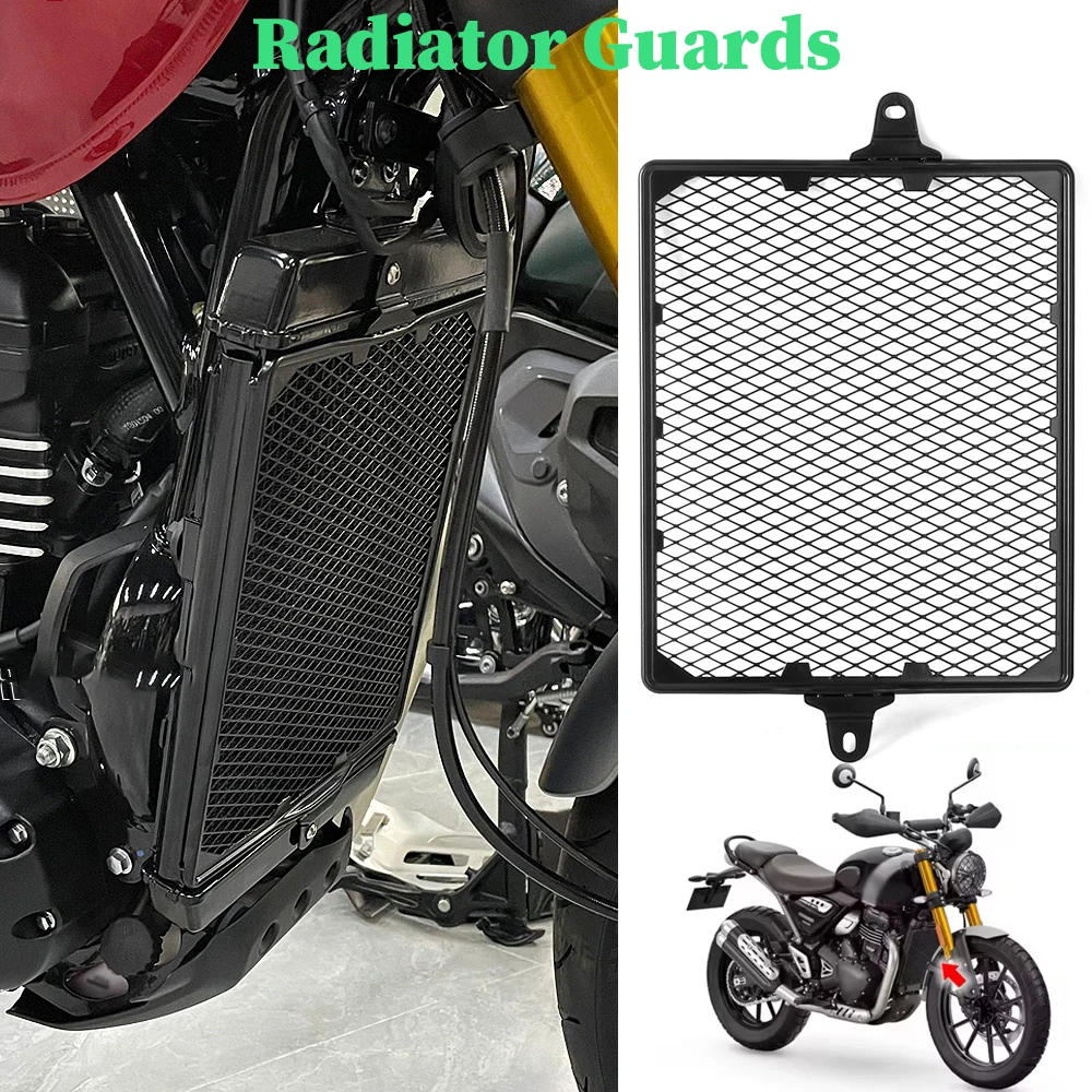 

Motorcycle Accessories metals Radiator Grille Guard Cover For Speed 400 Speed400 SPEED 400 2024 2025 Engine grille guards