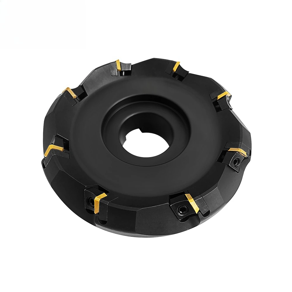 Numerical control flat milling cutter plate belt 45 degrees high precision 1203 tool end face cutting milling cutter head