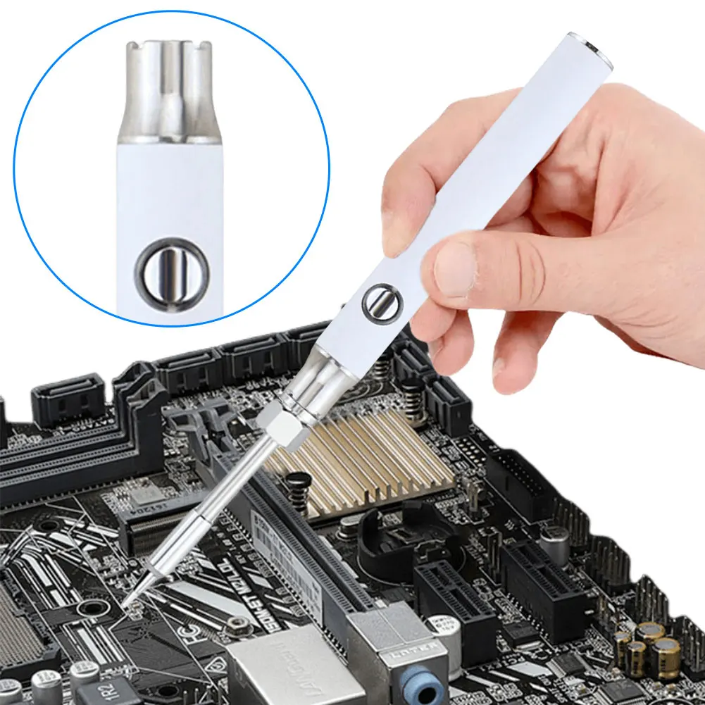 

510 Thread Pen Solder Iron 3 Gear Adjustable Voltage 350/650/1100mAh Mini Soldering Iron Kit Battery Cart Pen Welding Tool Kit