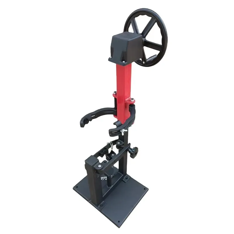 Y  Manual shock absorber spring compressor with circular handle