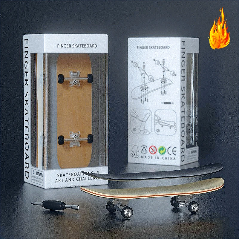 Neue professionelle Finger Skateboard Griffbrett Hobbys Neuheit Stress Sensing Spielzeug Puzzle Spielzeug Mini Spielzeug Geschenke – Detail 5
