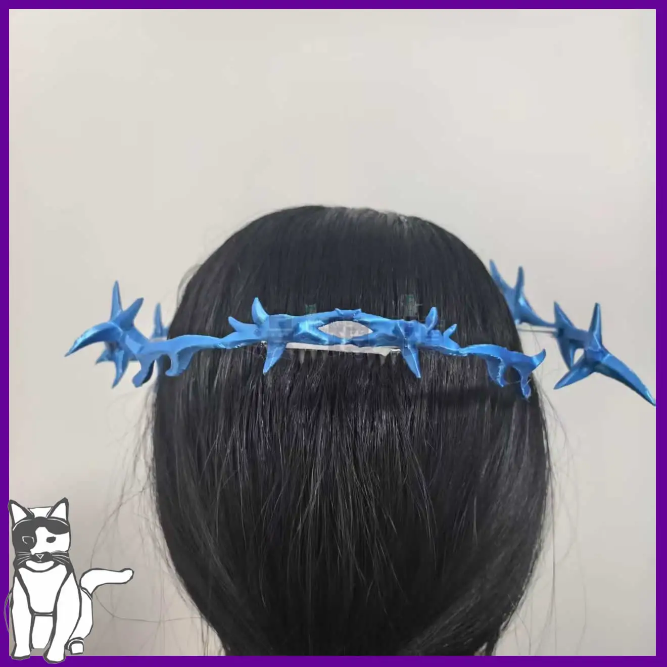 Cartethyia Wuthering Waves Cosplay chapeaux longue corne Fleurdelys oreilles d'elfe femmes Halloween fête jeu de rôle accessoires coiffure