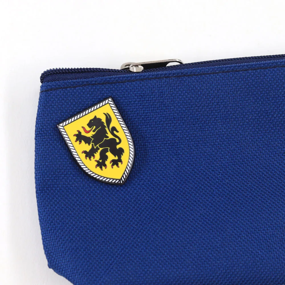 Flämischer Löwe Emaille-Pin Flandern Belgien Wappen-Brosche Deutscher Schwarzer Löwe auf Gelbem Schild Metall-Abzeichen Heraldischer Schmuck Geschenk – Detail 6