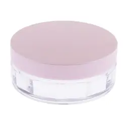 Loose Powder Case Container Box with Sifter Foundation Cosmetic Jar Pot 10g