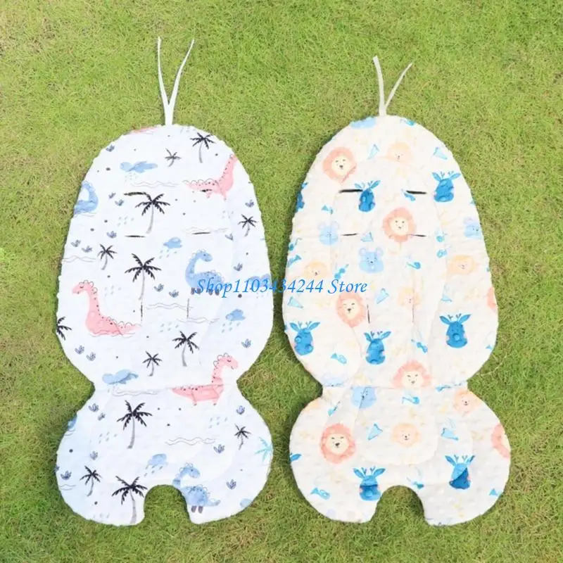 Essential Newborn Car Seats Paddings Reversible & Soft Insert Safe Infant Headrest Enhances Comfort in Strollers & Swings
