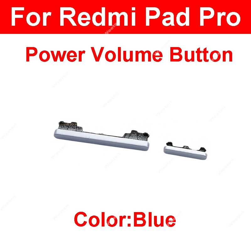 Power Control Side Button Switch For Xiaomi Redmi Pad Pro Power Volume Up Down Switch Sidekey Replacement Parts