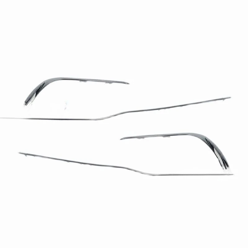 Compatible with Mercedes-Benz S400L front bar bright strip S450L bumper strip S500 front lip chrome-plated W223 decorative strip